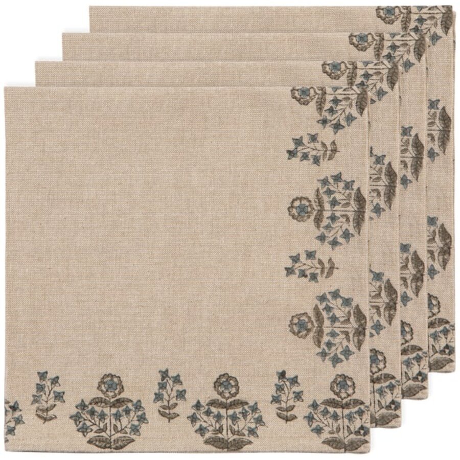 Serviette de table Salvia, ens de 4 - Photo 0