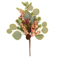 Eucalyptus Branch and Berries 19 inches