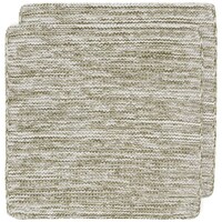 Lingettes en tricot branche d'Olivier, ensemble de 2