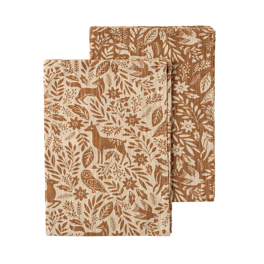 Wildwood Tawny Dish Towel, Set of 2 - Photo 0