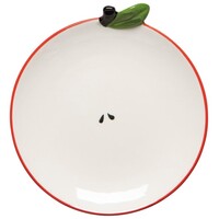 6.5 inch Apple-shaped Plate