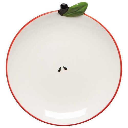 6.5 inch Apple-shaped Plate
