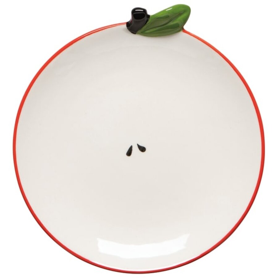 6.5 inch Apple-shaped Plate - Photo 0
