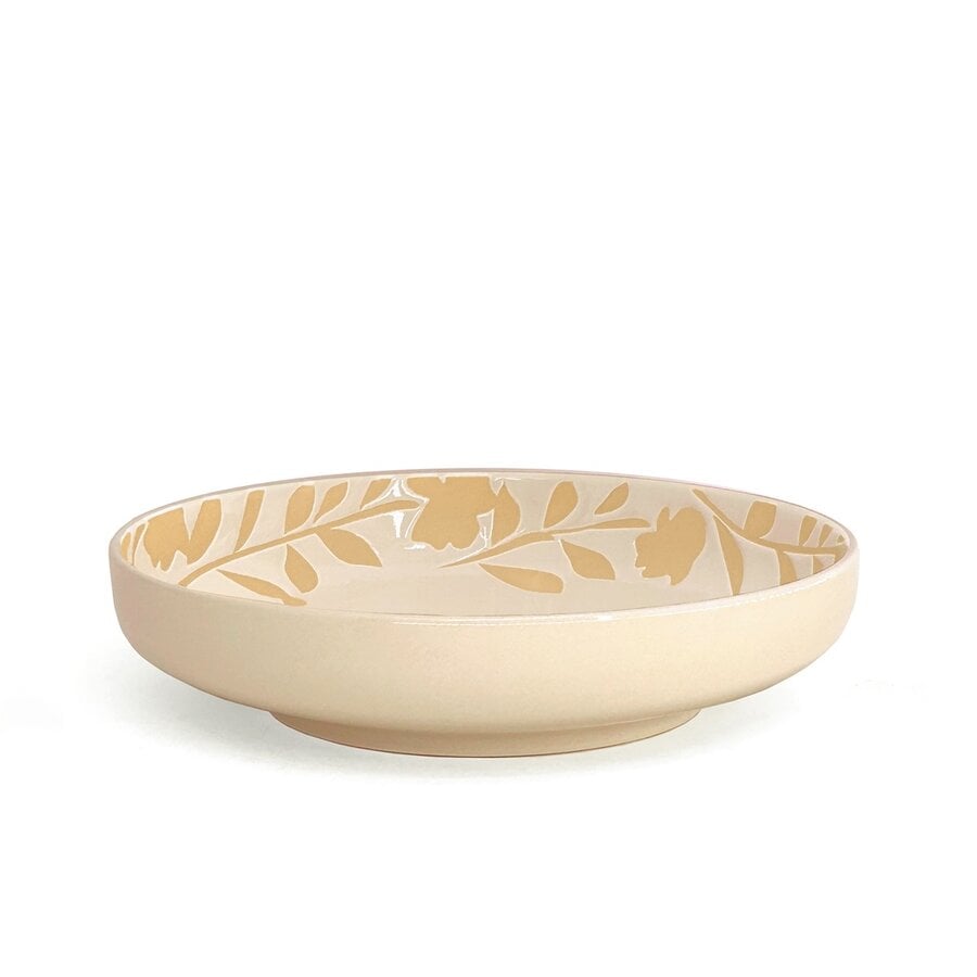 Bol à pâtes Eden crème 24 cm - Photo 0