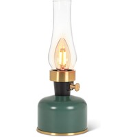 LED Lantern Green/Gold
