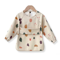 Bavette imperméable manches longues Mosaïque