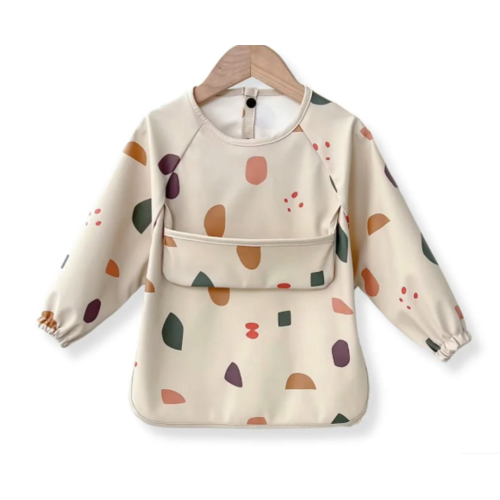 Bavette imperméable manches longues Mosaïque