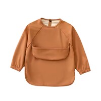 Bavette imperméable manches longues rouille