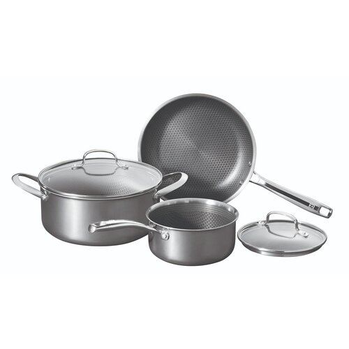Ensemble poêle et casseroles 5 pièces hybride RICARDO