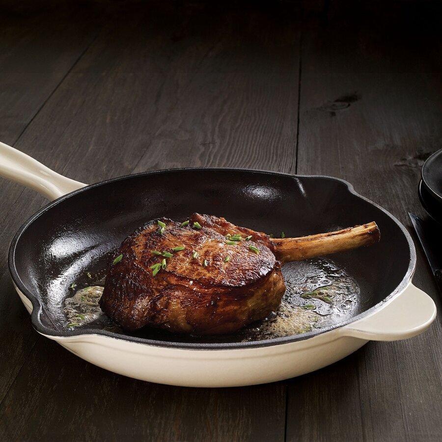 RICARDO Enameled Cast Iron Skillet, 26 cm (10 in.) - Photo 1