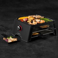 Ensemble à raclette réversible 4 personnes - RICARDO