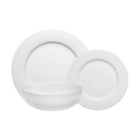 Ensemble vaisselle blanc 12 pièces