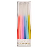 Rainbow Dipped Tapered Candles - Meri Meri
