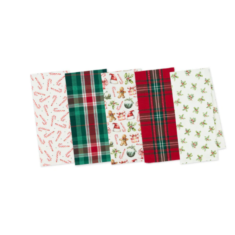 Christmas Magic dish towel, assorted - Photo 1