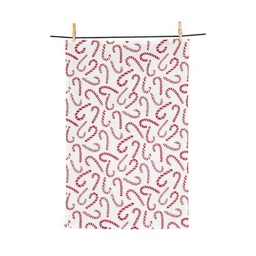 Candy Cane Dish Towel
