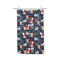 Linge à vaisselle Chiens de Noël