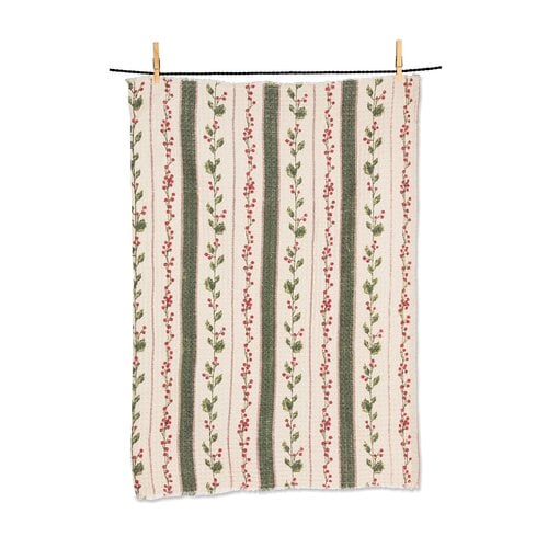 Linge à vaisselle Holly Berry