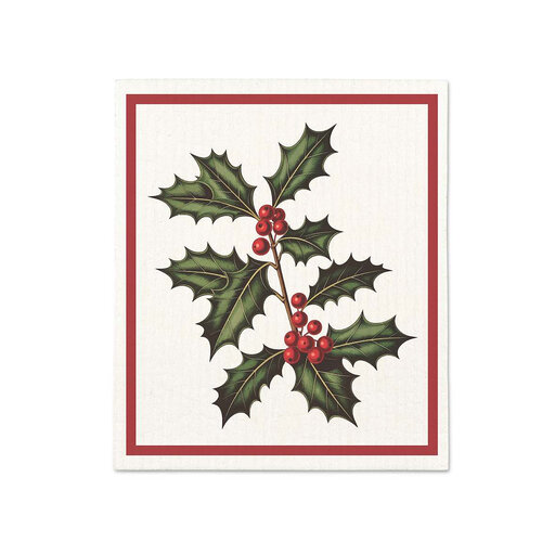 Swedish dishcloth Botanic Holly