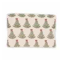 Napperon Sapins avec boucles