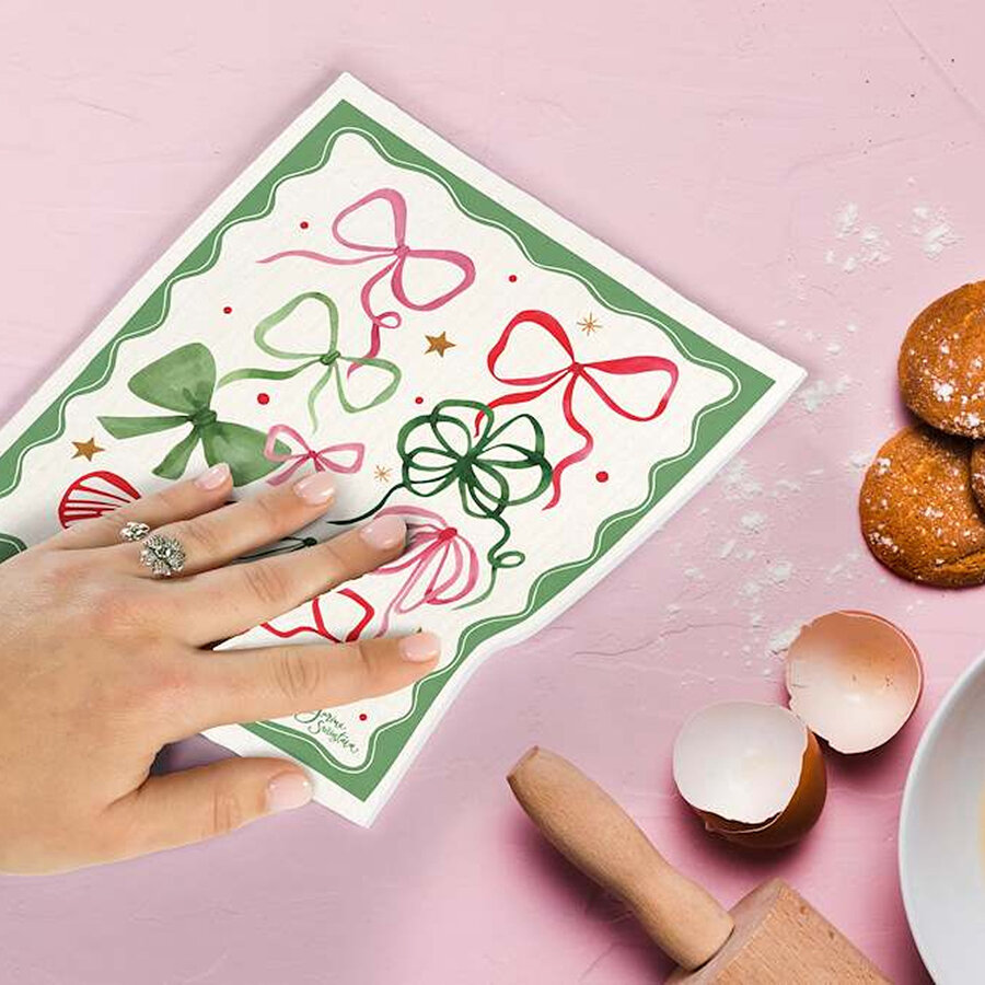 Swedish Dishcloth Christmas Design - Photo 1