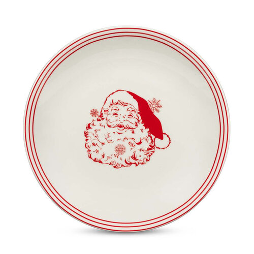 Small vintage Santa plate