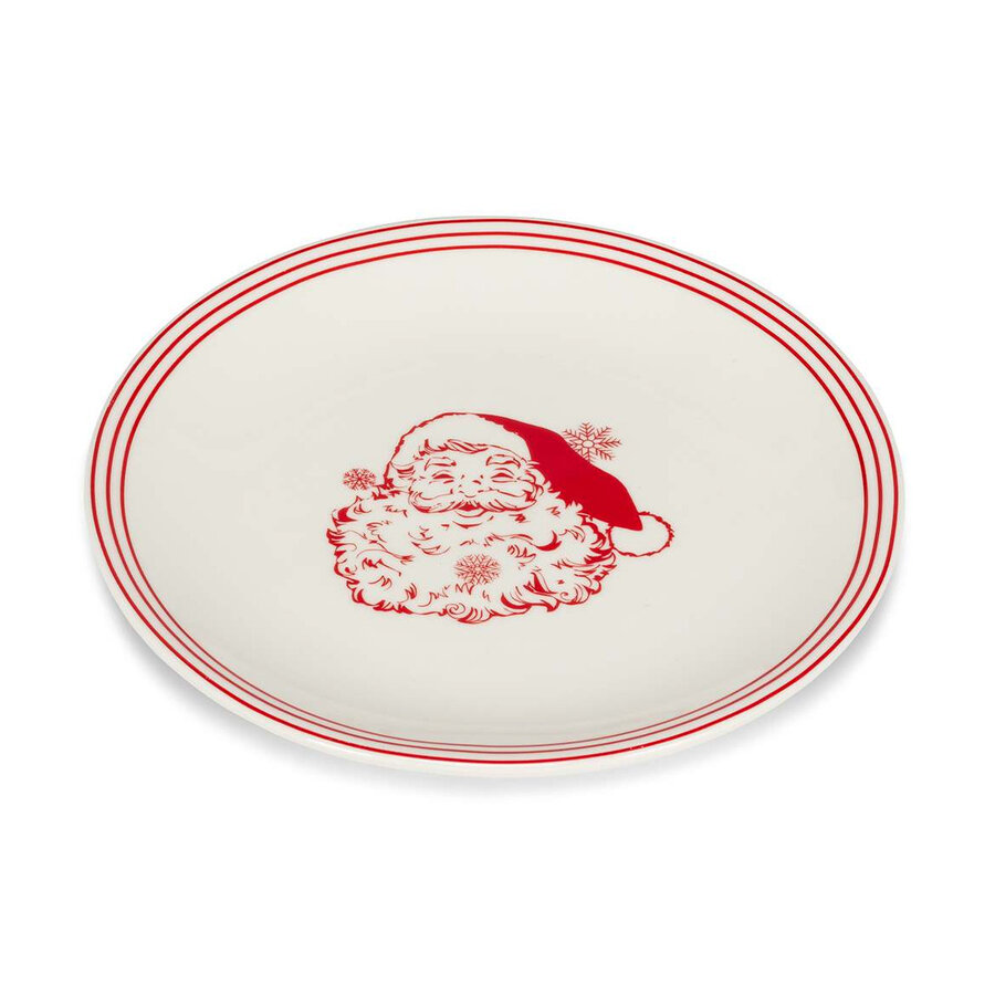 Petite assiette Père Noël vintage N026 - Photo 1