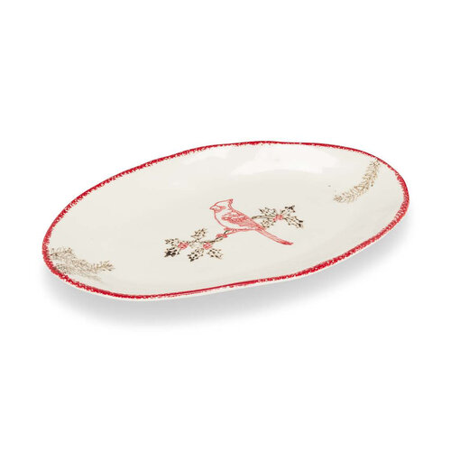 Plateau ovale Cardinal