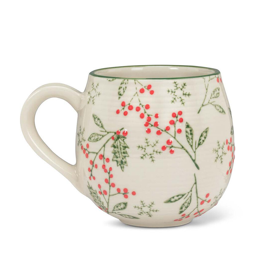 Rounded Holly Mug - Photo 1