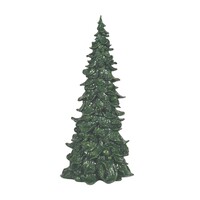 Sapin en résine vert forêt avec paillettes 11.5 pouces