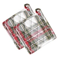 Sous-plat à carreaux Célébration - ensemble de 2