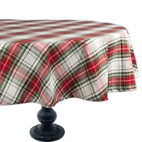 Nappe à carreaux Célébration Ronde 72 pouces