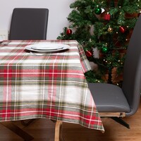 Celebration Checkered Tablecloth 60 x 84 inches