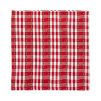 Jingle Bell Plaid Napkins Set of 4