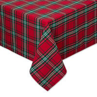 Holiday Tartan Plaid Tablecloth 60 x 84 inches