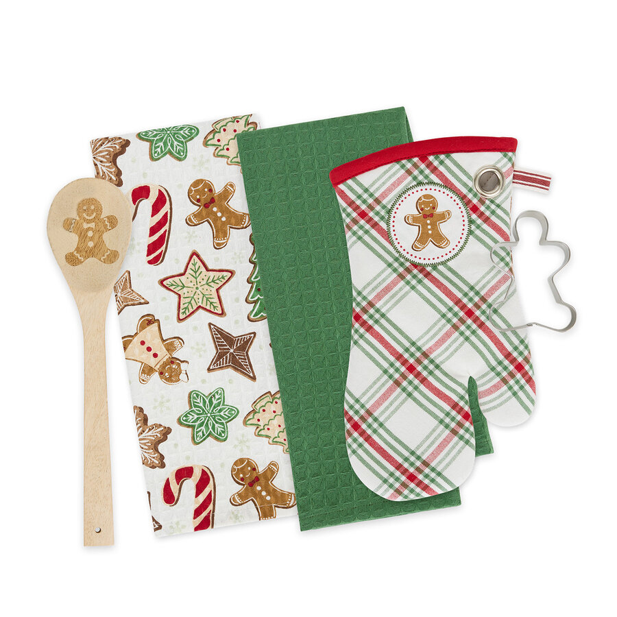 Ensemble cadeau Mitaine Gingerbread (5 pièces) N026 - Photo 0