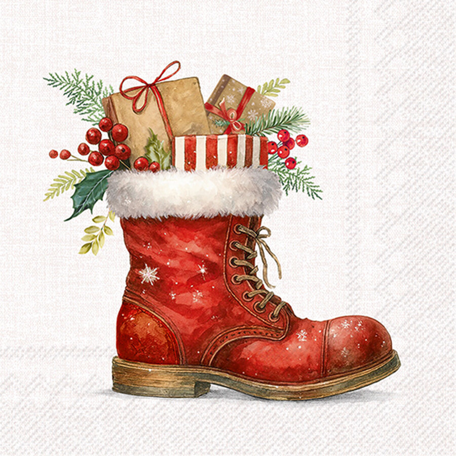 Christmas Stocking Paper Napkins - Photo 1