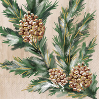 Gilded Swag Paper Napkins