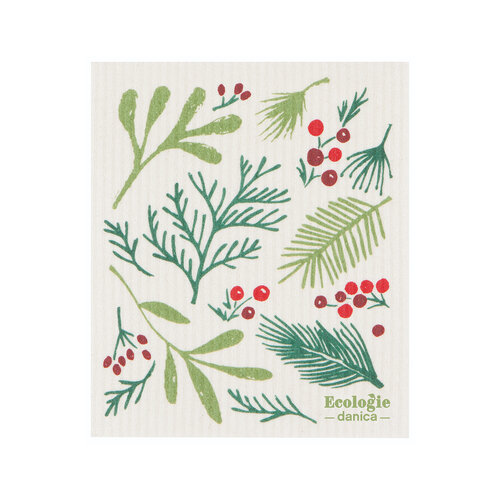 Swedish Dishcloth Bough & Berry