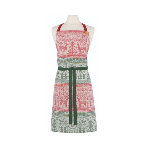 Tablier en jacquard Folk Forest