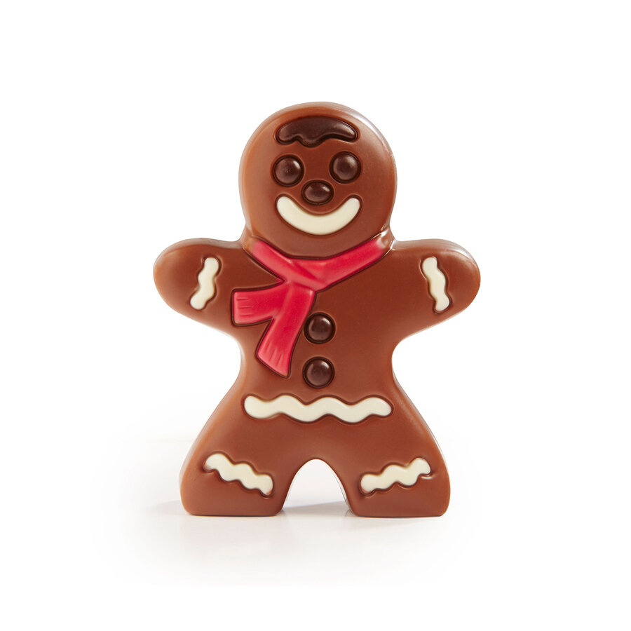 Bonhomme de pain d'épice au chocolat au lait 60g - Photo 0
