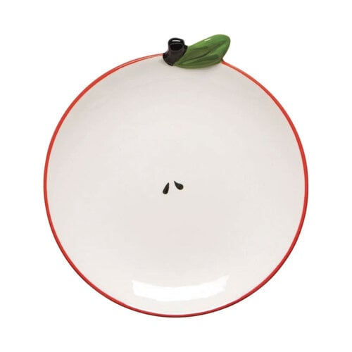 6.5 inch Apple-shaped Plate