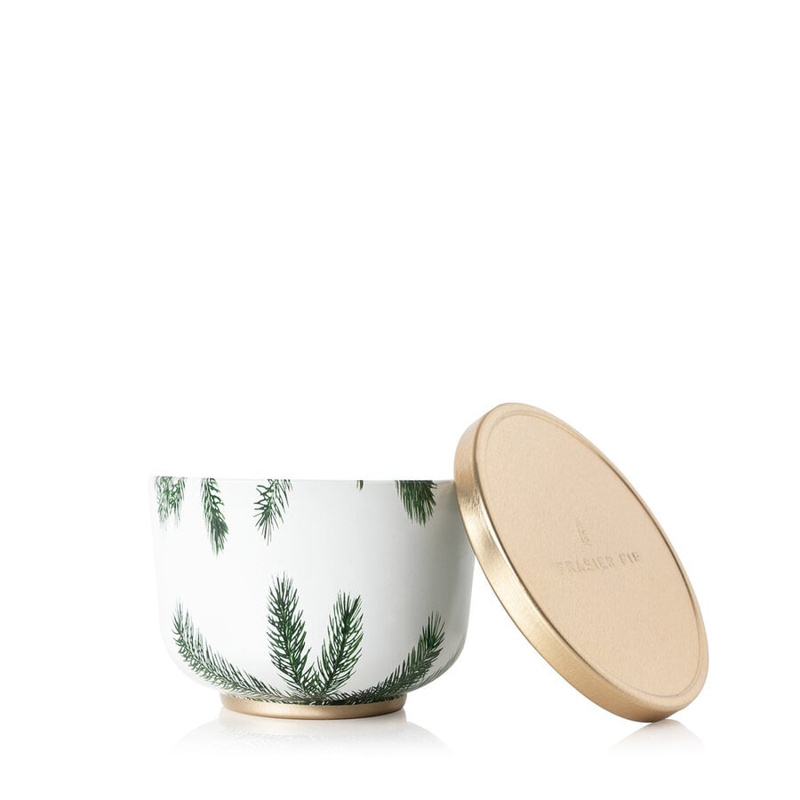 Frasier Fir 6.5 oz Metal Tin Candle with Lid - Photo 0