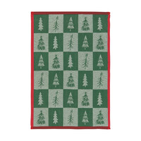 Linge à vaisselle jacquard Sapins de Noël