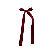 Longue boucle de suspension en tissu Bourgogne
