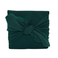 Furoshiki vert forêt 30 x 30 pouces