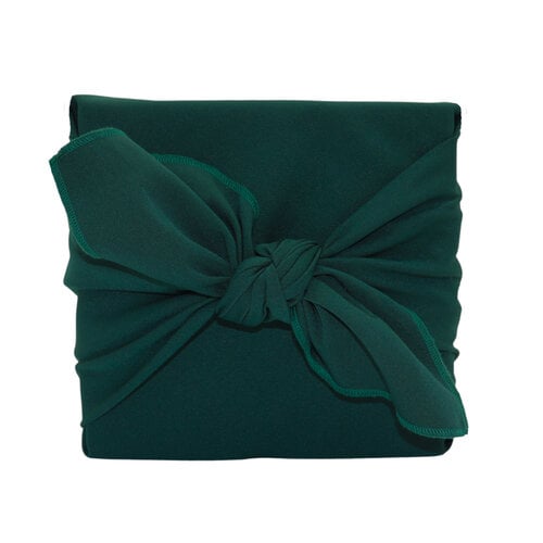 Furoshiki vert forêt 30 x 30 pouces