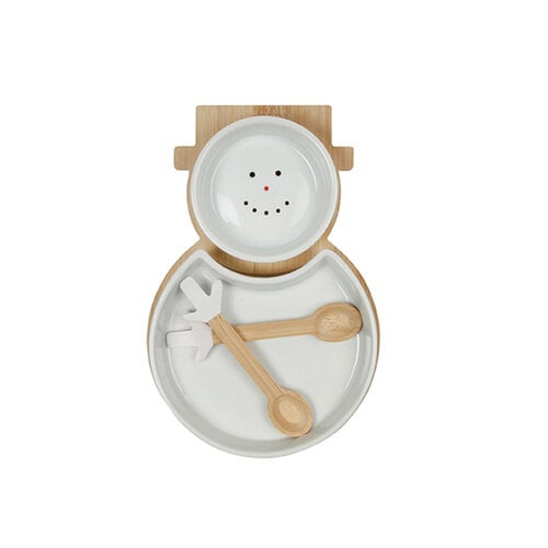 Snowman Serving Set