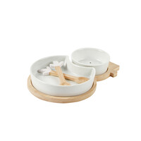 Snowman Serving Set