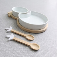 Snowman Serving Set
