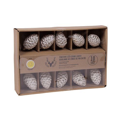 Guirlande lumineuse LED - Pommes de pin